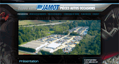 Desktop Screenshot of casse-auto-jamot.com